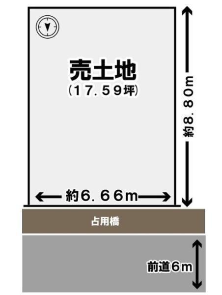 京都市西京区下津林南中島町の売土地