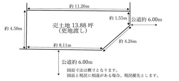 京都市山科区大宅細田町の売土地