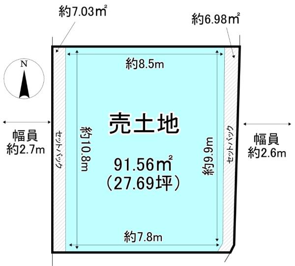京都市中京区壬生下溝町の売土地