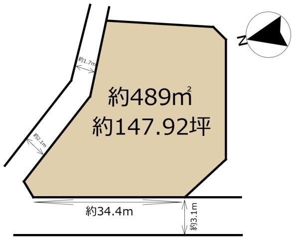 大津市真野３丁目の売土地