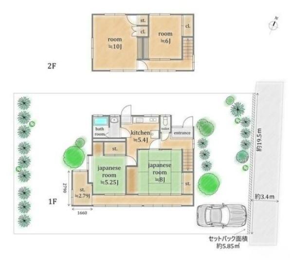 京都市右京区鳴滝音戸山町の中古一戸建