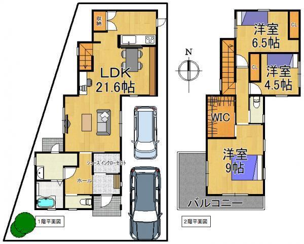 大津市下阪本１丁目の中古一戸建