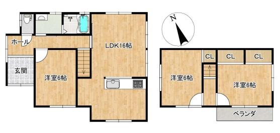 大津市苗鹿２丁目の中古一戸建