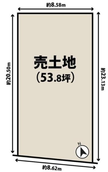 京都市西京区樫原内垣外町の売土地