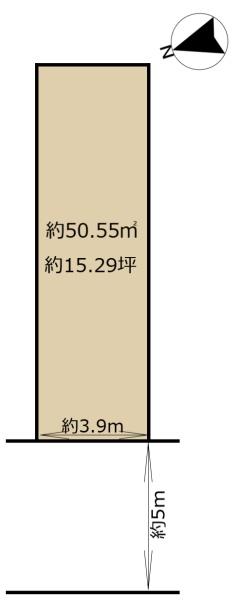 京都市山科区勧修寺柴山の売土地
