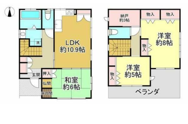 大津市千町１丁目の中古一戸建