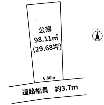 大津市馬場３丁目の売土地