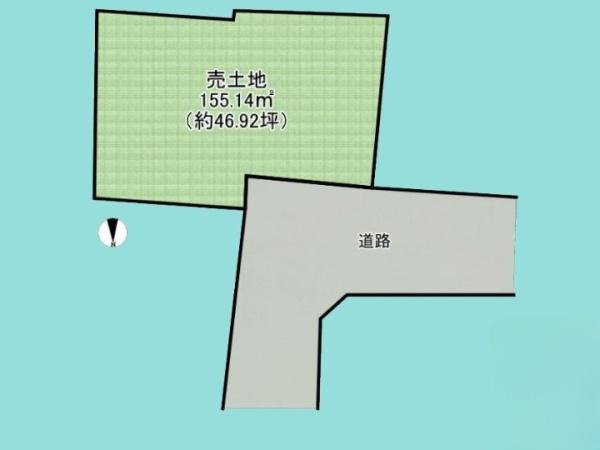 京都市伏見区下鳥羽北三町の売土地