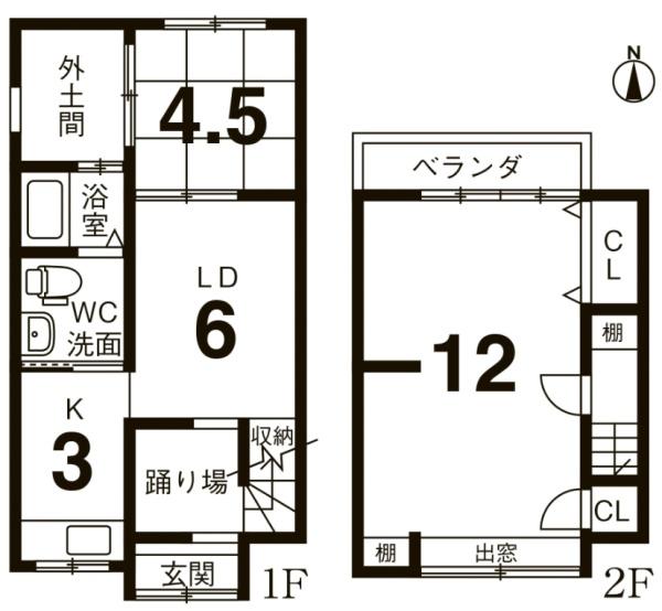 京都市山科区西野楳本町の中古一戸建
