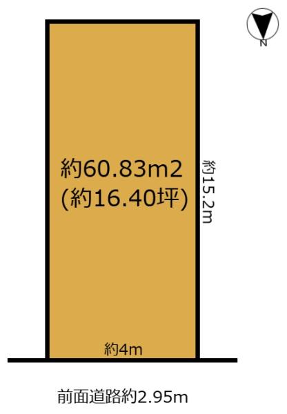 京都市右京区花園猪ノ毛町の売土地