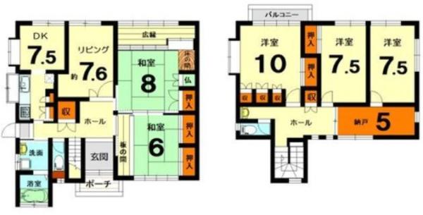 京都市西京区大枝北沓掛町４丁目の中古一戸建