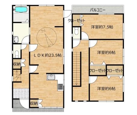 大津市本堅田４丁目の中古一戸建