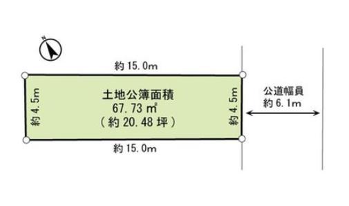 京都市伏見区醍醐御霊ケ下町の売土地