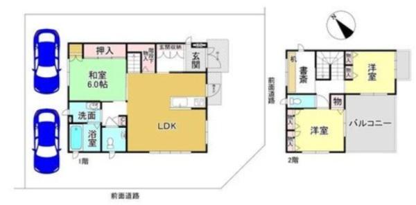 大津市木の岡町の中古一戸建