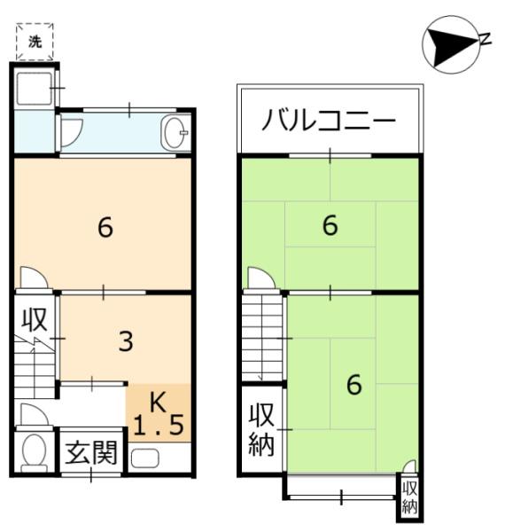 京都市伏見区醍醐槇ノ内町の中古テラスハウス