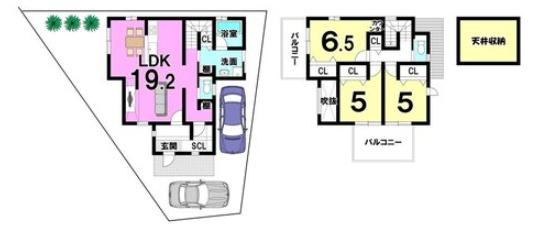 京都市伏見区久我本町の新築一戸建