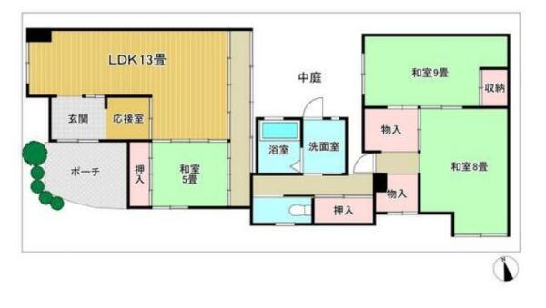 京都市中京区西ノ京平町の売土地