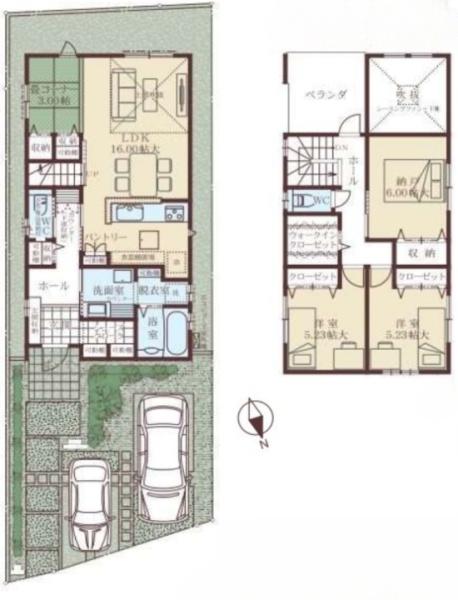大津市下阪本２丁目の新築一戸建
