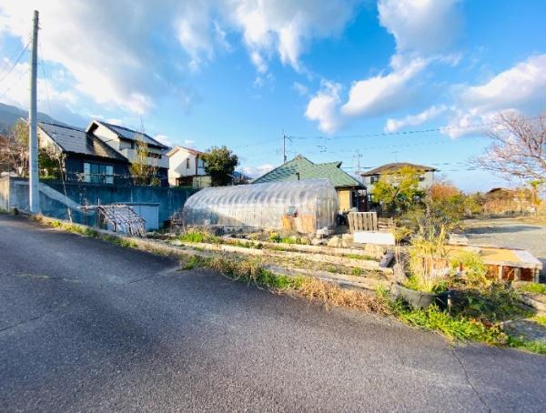 大津市八屋戸の土地(前面道路含む現地写真)