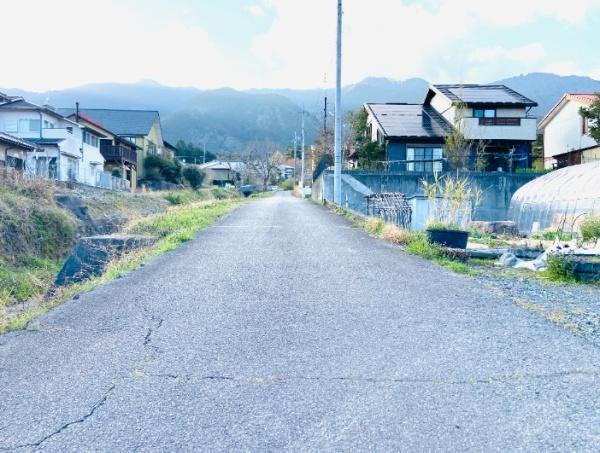 大津市八屋戸の土地(前面道路含む現地写真)