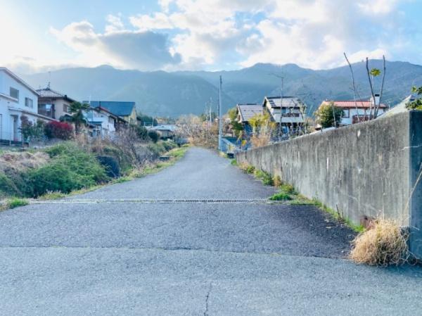 大津市八屋戸の土地(前面道路含む現地写真)