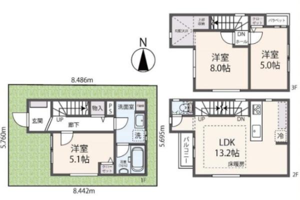 京都市下京区坊門町の新築一戸建