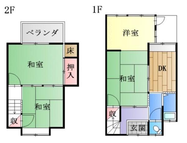 大津市大江５丁目の中古テラスハウス
