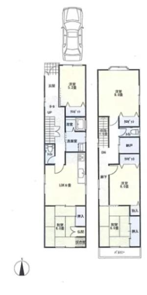 京都市南区唐橋羅城門町の中古一戸建