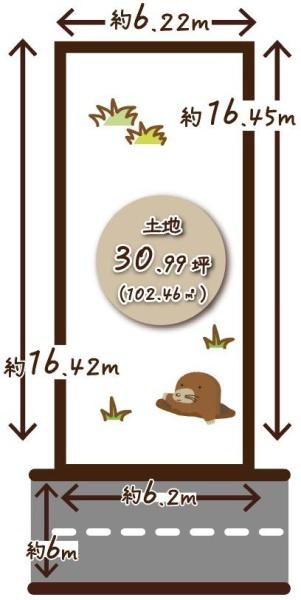 京都市伏見区羽束師鴨川町の売土地