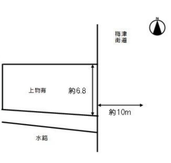 京都市右京区太秦樋ノ内町の売土地