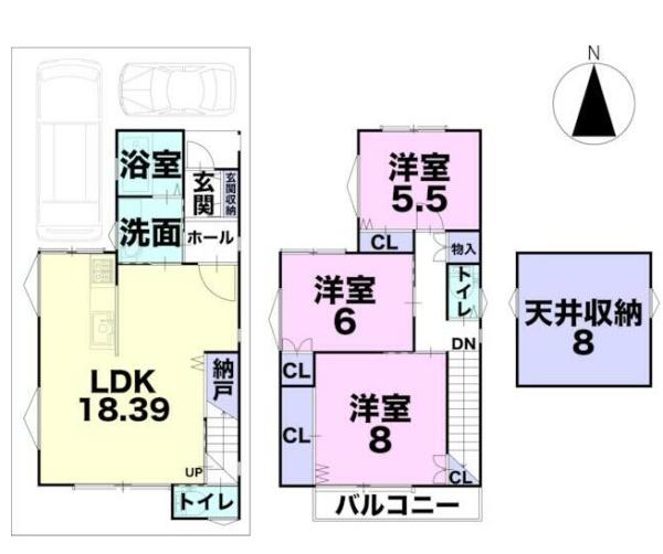 京都市山科区小山南溝町の新築一戸建