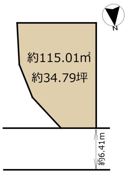 京都市山科区北花山市田町の売土地
