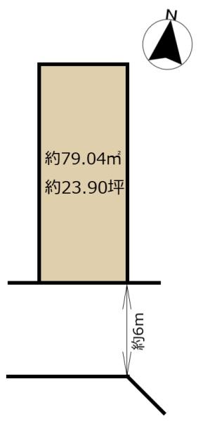 京都市右京区嵯峨野南浦町の売土地