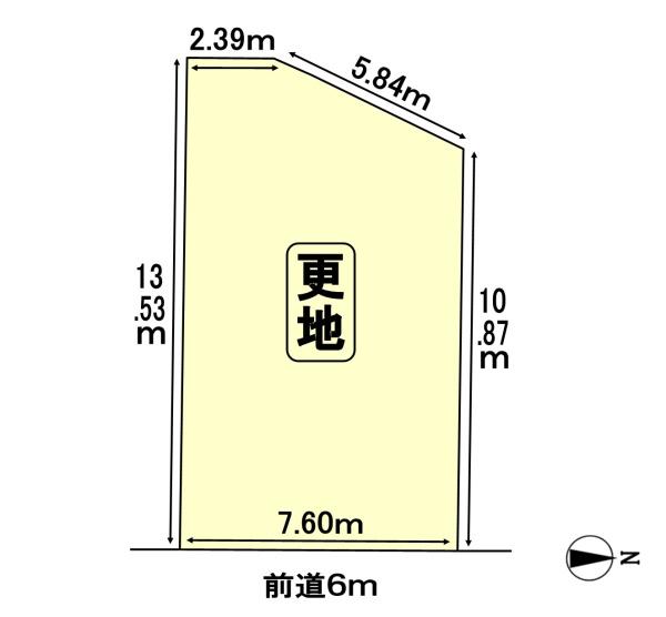京都市右京区西京極北衣手町の売土地