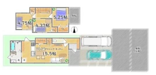 京都市西京区上桂宮ノ後町の売土地