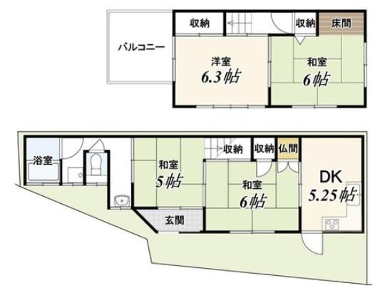 京都市伏見区深草平田町の中古一戸建