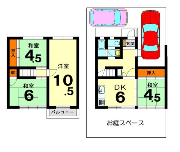 京都市西京区大枝西新林町３丁目の中古一戸建