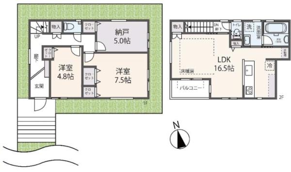 京都市伏見区深草大亀谷東古御香町の新築一戸建