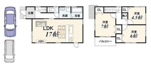京都市西京区嵐山谷ケ辻子町の中古一戸建