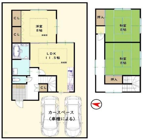 大津市大江３丁目の中古一戸建