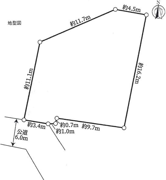 京都市伏見区深草鞍ケ谷の売土地