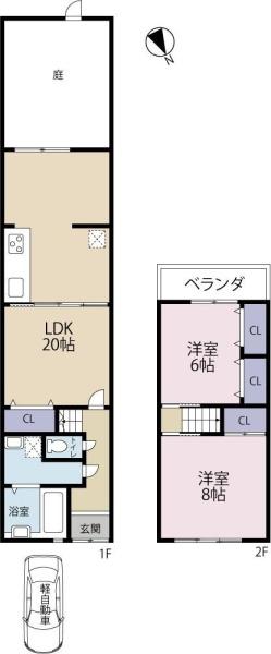 京都市西京区大原野南春日町の中古一戸建て
