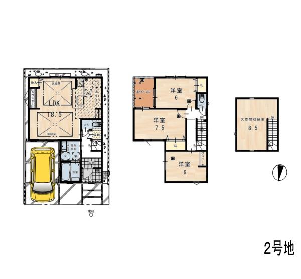 京都市西京区上桂御正町の新築一戸建