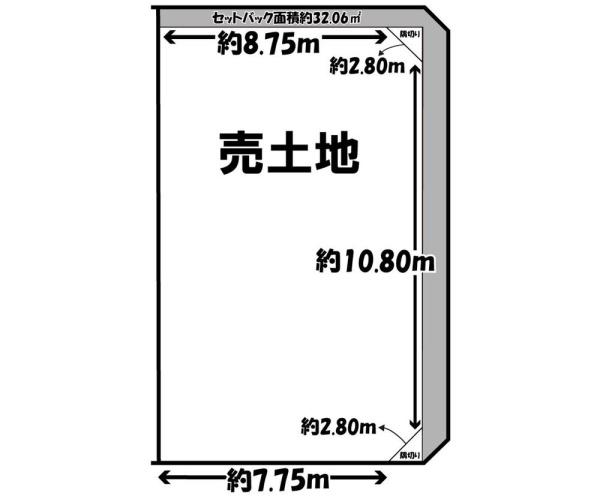 京都市伏見区深草大亀谷西久宝寺町の売土地