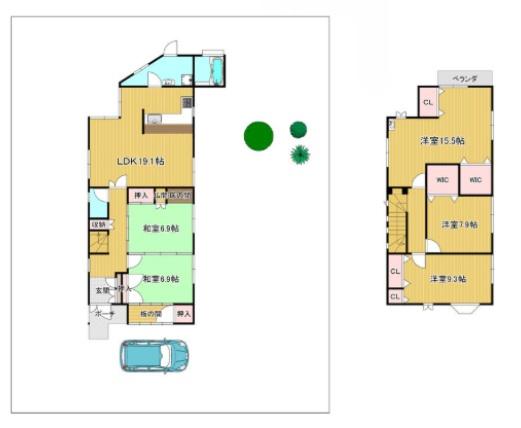大津市石居３丁目の中古一戸建
