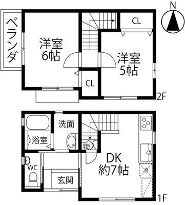 京都市山科区御陵久保町の中古一戸建て