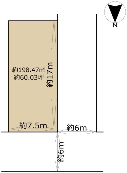京都市伏見区羽束師古川町の売土地