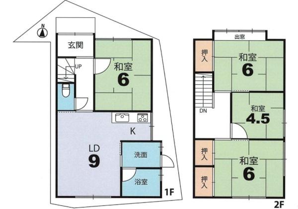 京都市右京区太秦安井辰巳町の中古一戸建