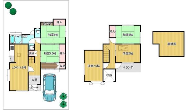 京都市伏見区醍醐岸ノ上町の中古一戸建