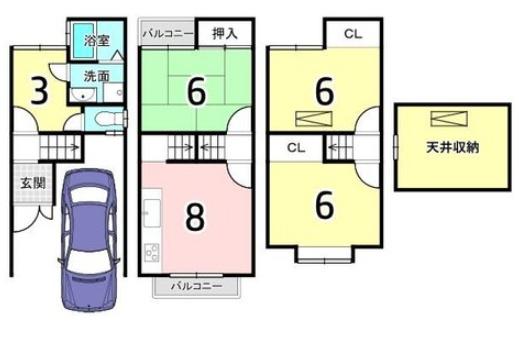 京都市右京区嵯峨野開町の中古一戸建て